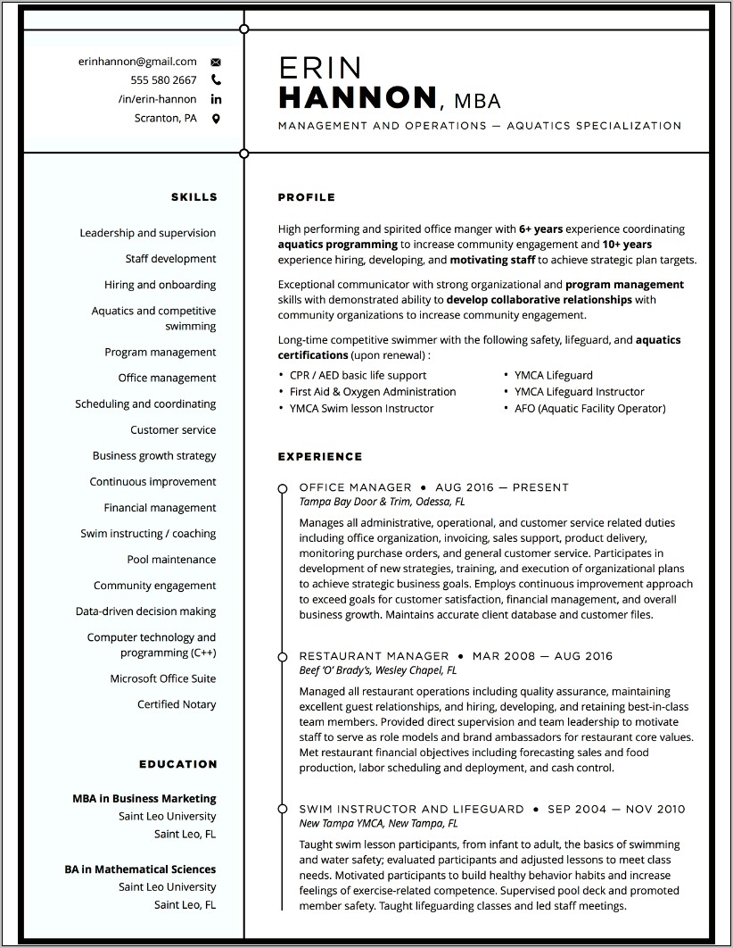 Notary Job Description For Resume
