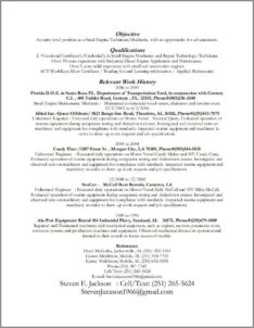 Objective For A Barista Resume