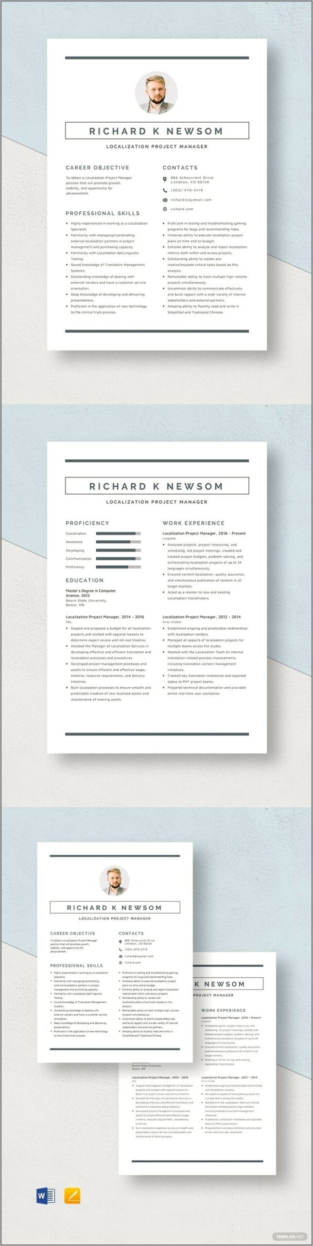 Objective For Localization Engineer Resume