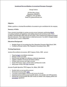 Objective For Resume Accounting Assistant