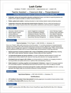 Objective For Student Teaching Resume