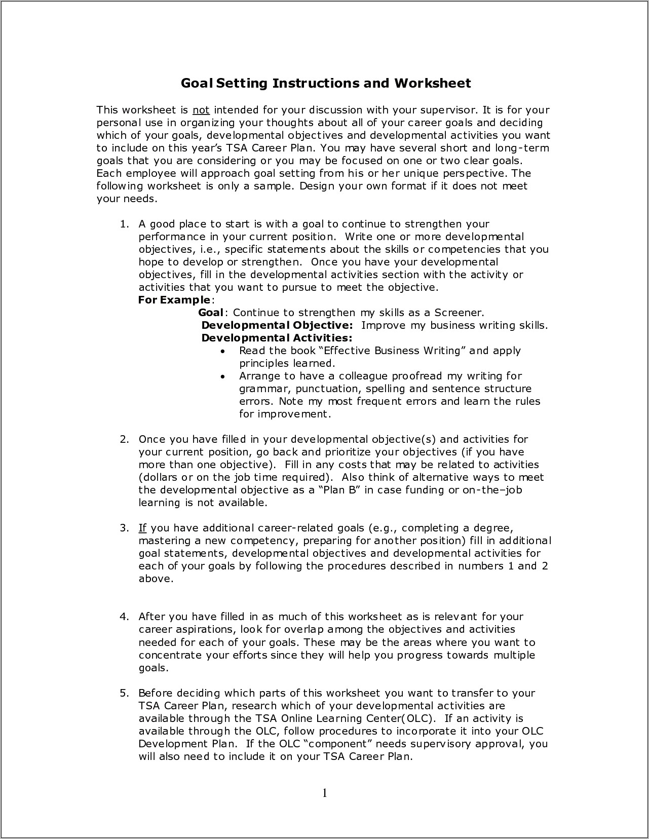 Objective Statement Tips In Resume