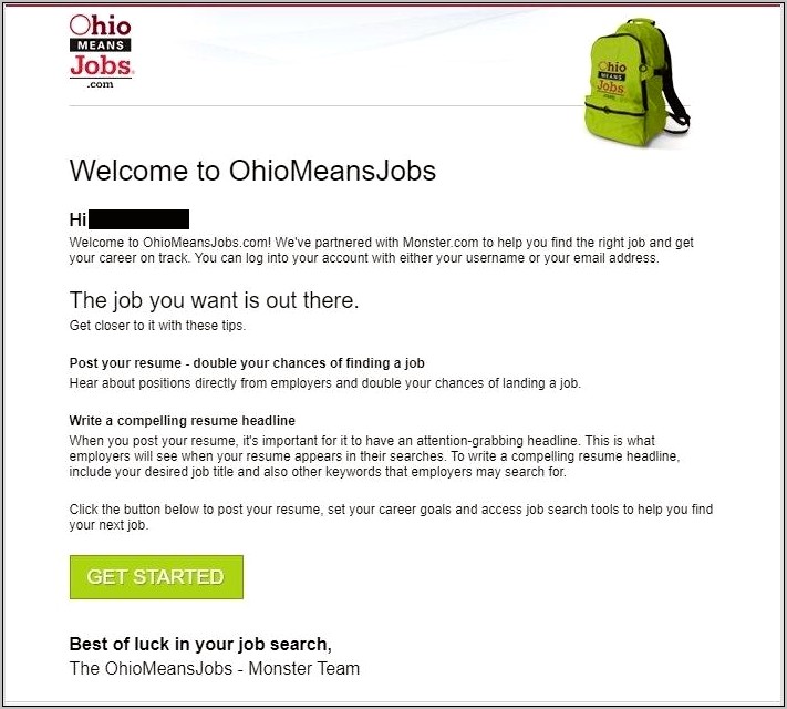 Ohio Means Jobs Upload Resume