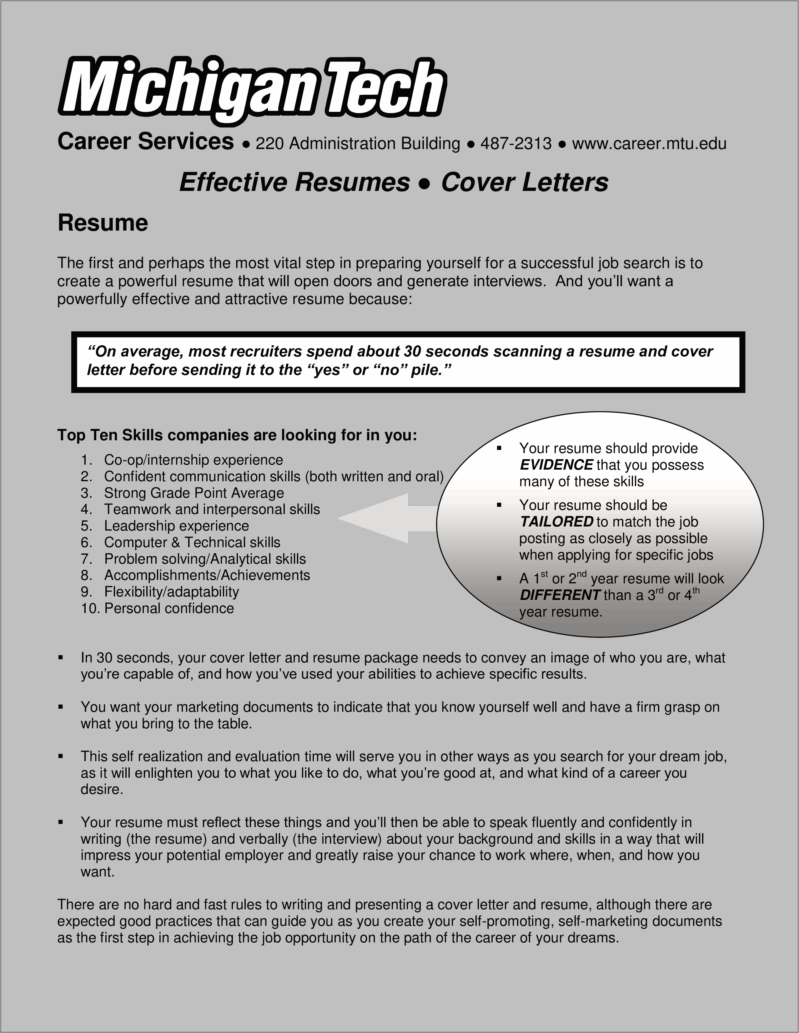 Preparing Your Project Manager Resume
