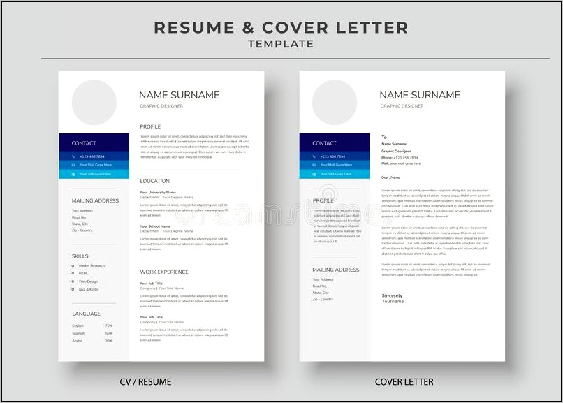 Printable Resume Cover Letter Samples