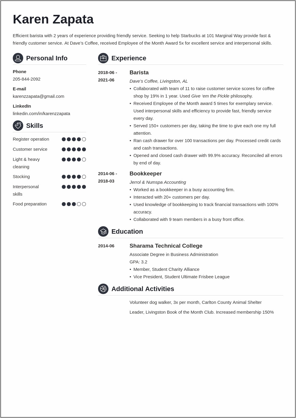 Professional Resume Objectives Examples Quora