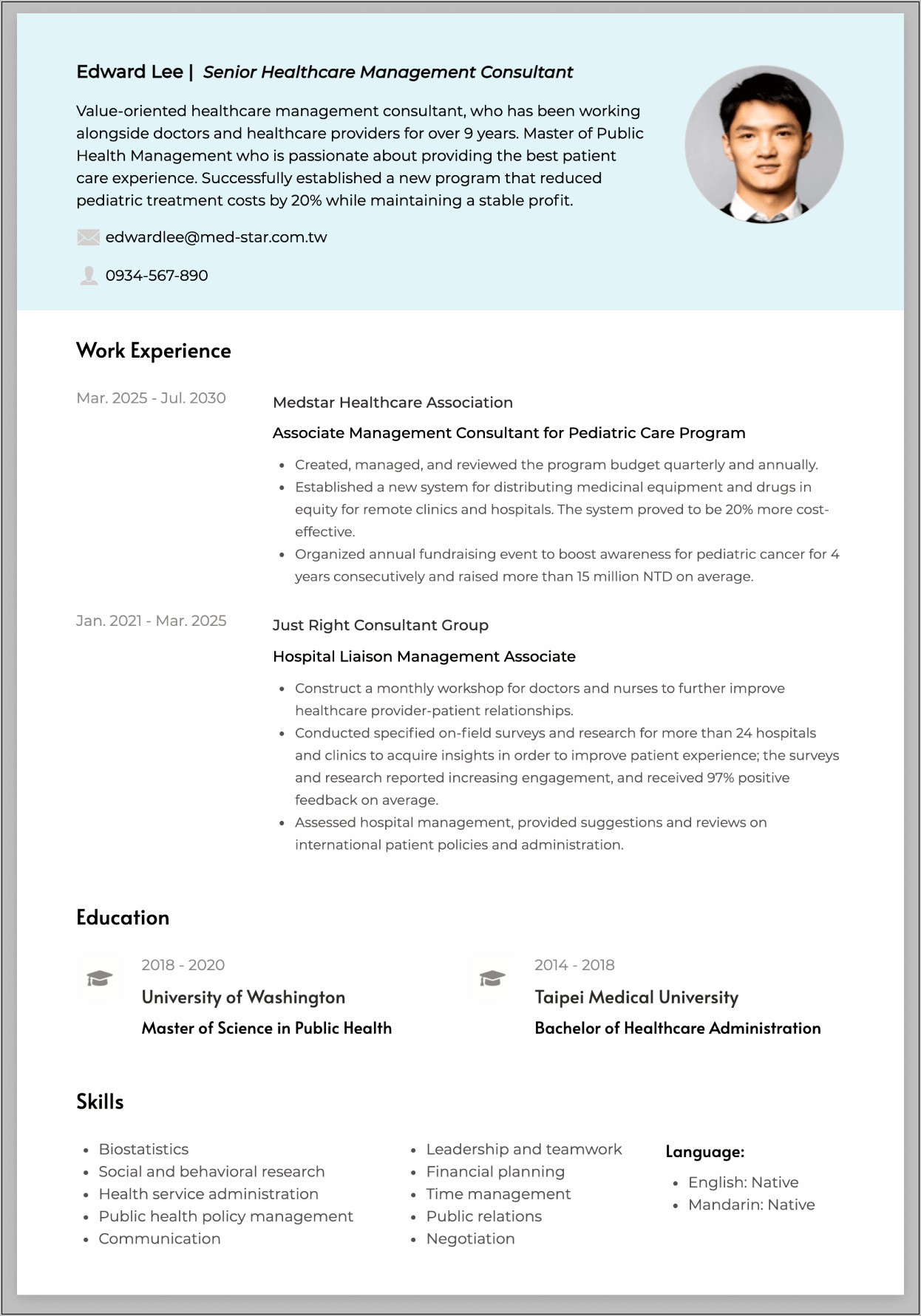Project Management Consultant Resume Pdf