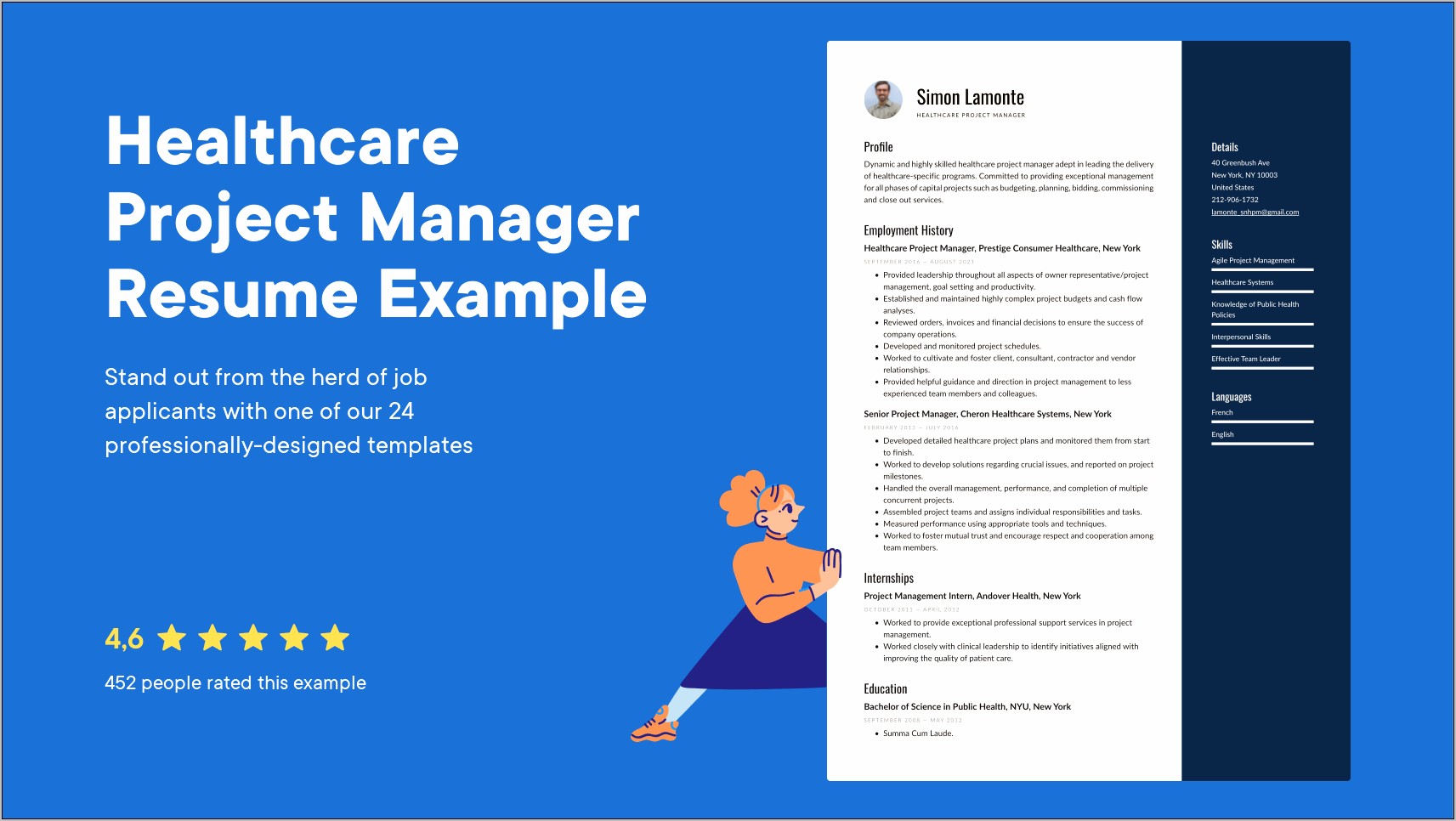 Project Management Heatlh Care Resume