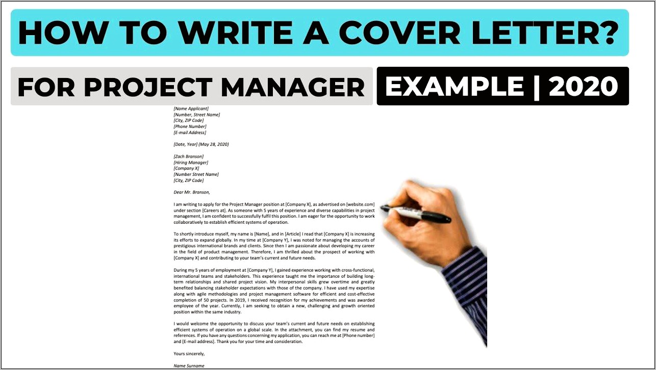 Project Manager Resume Writing Tips