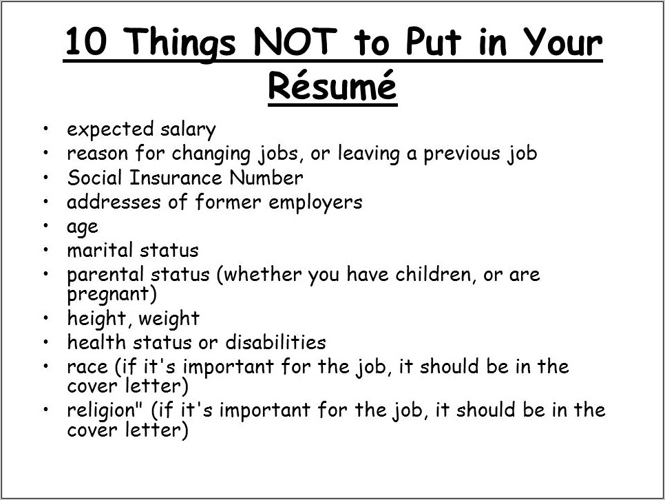Reasons For Leaving Jobs Resumes