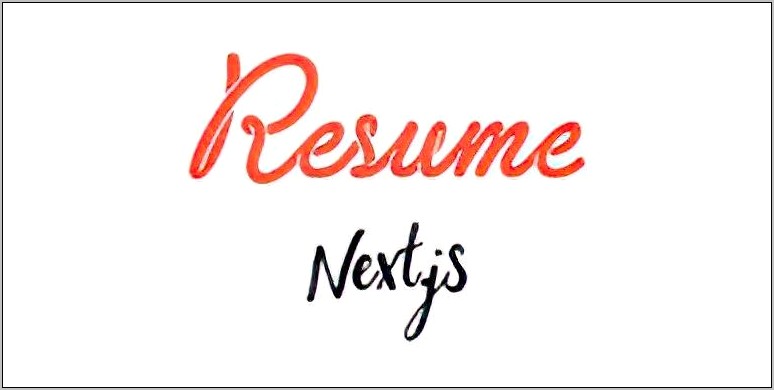 Responsive Resume Template Free Github