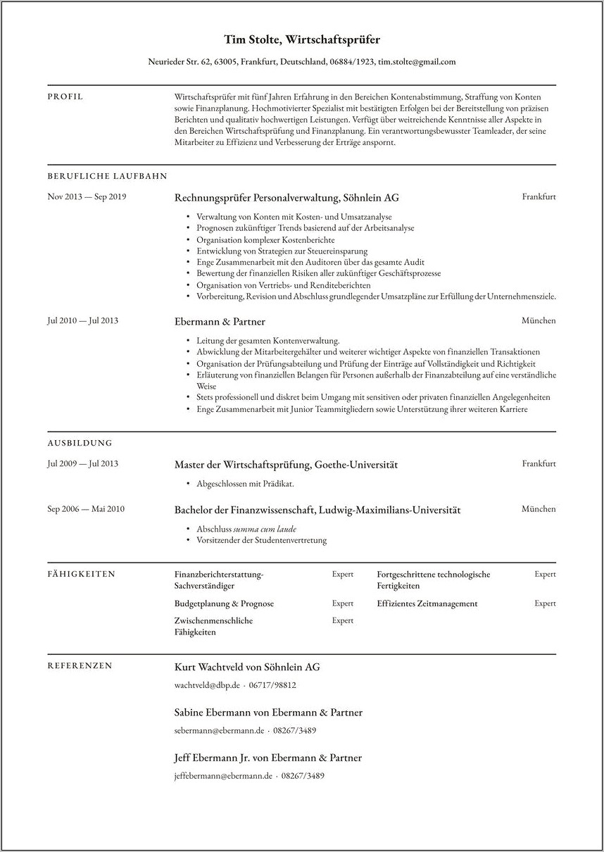 Resume Example For Student Mcdonalds
