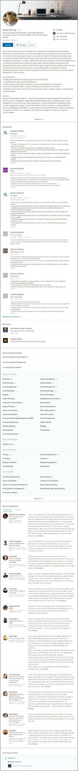 Resume Examples 2019 Administrative Assistant
