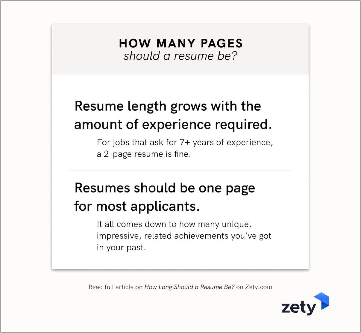 Resume Length Ask A Manager