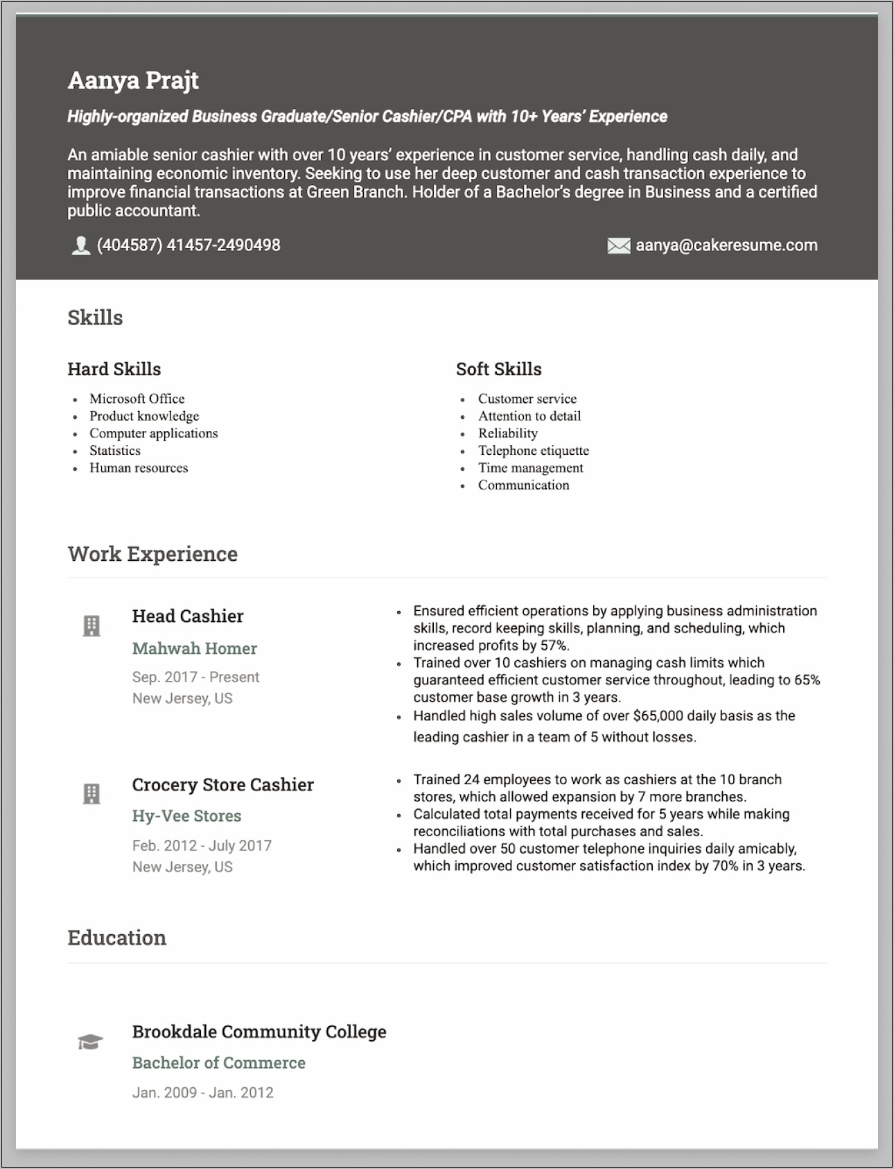 Resume Objective Examples For Resturajnt