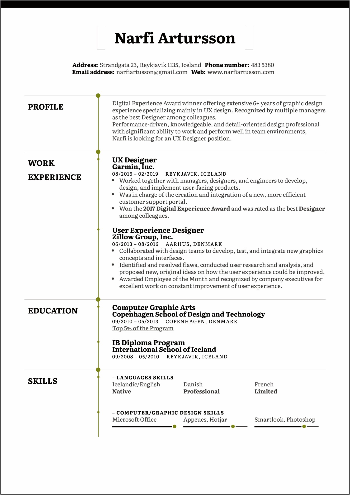 Resume Objective For Art Director