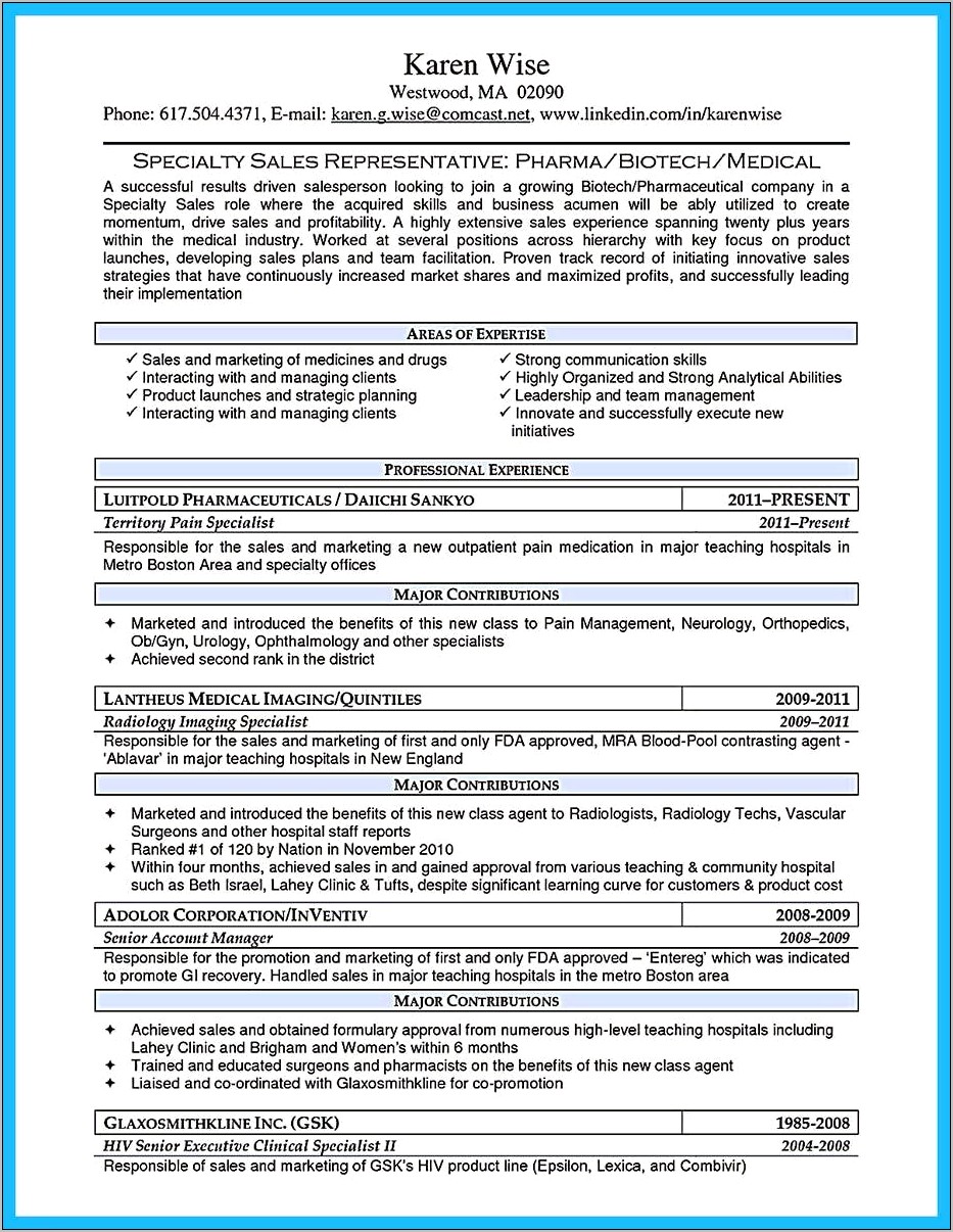 Resume Objective For Metro Pcs