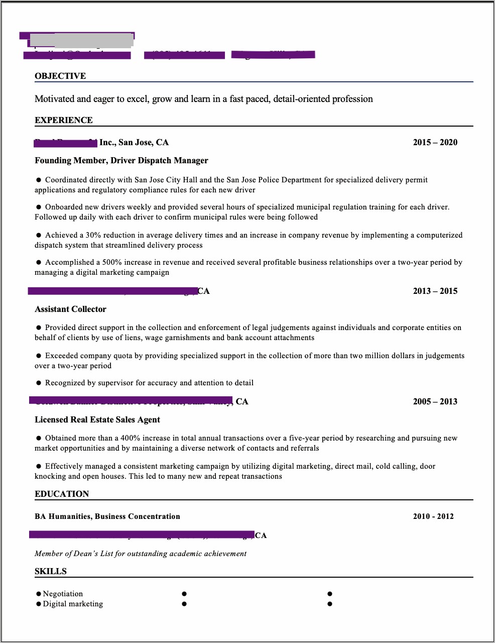 Resume Objective Or Summary Reddit