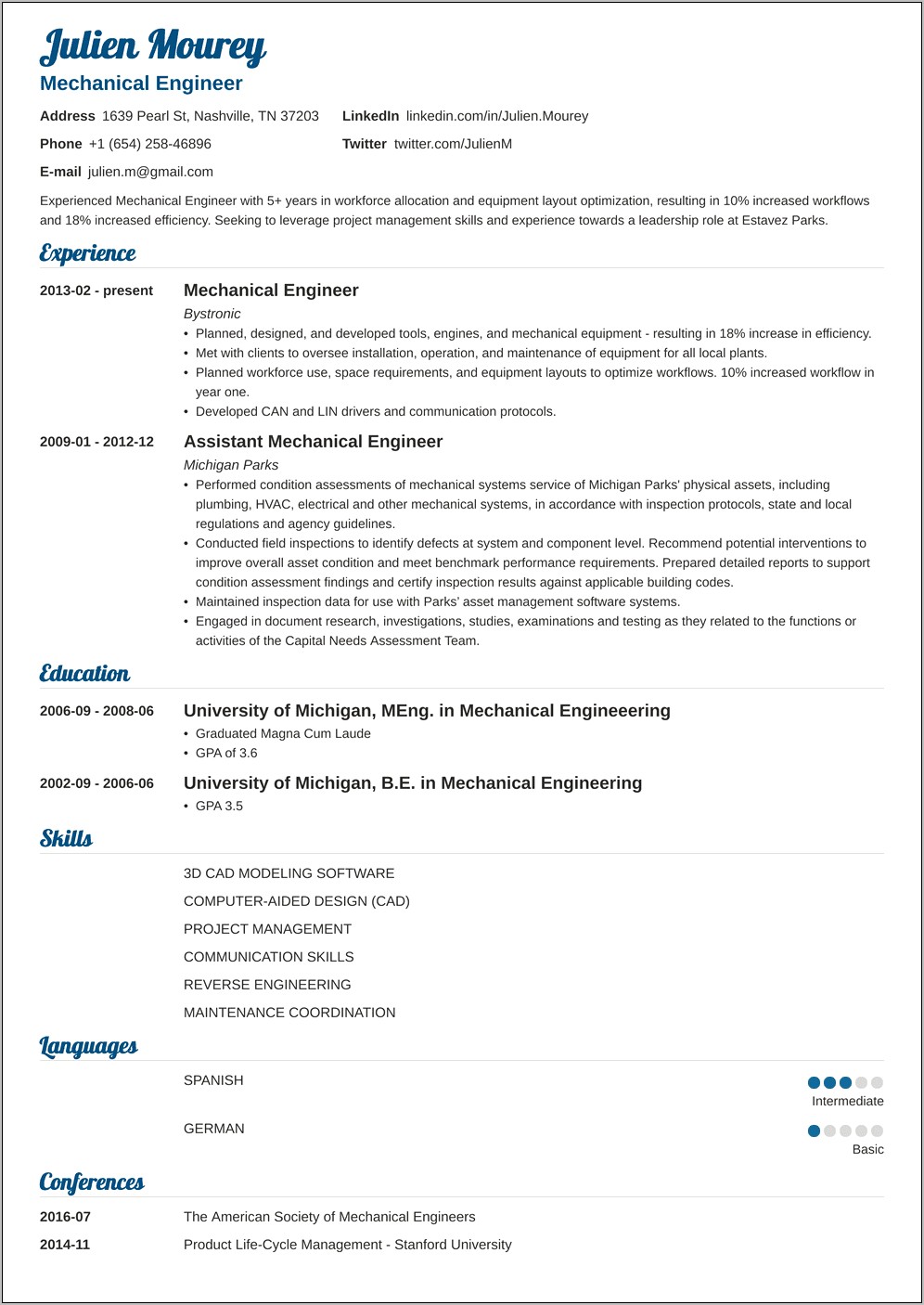 Resume Objectives For Service Engineer
