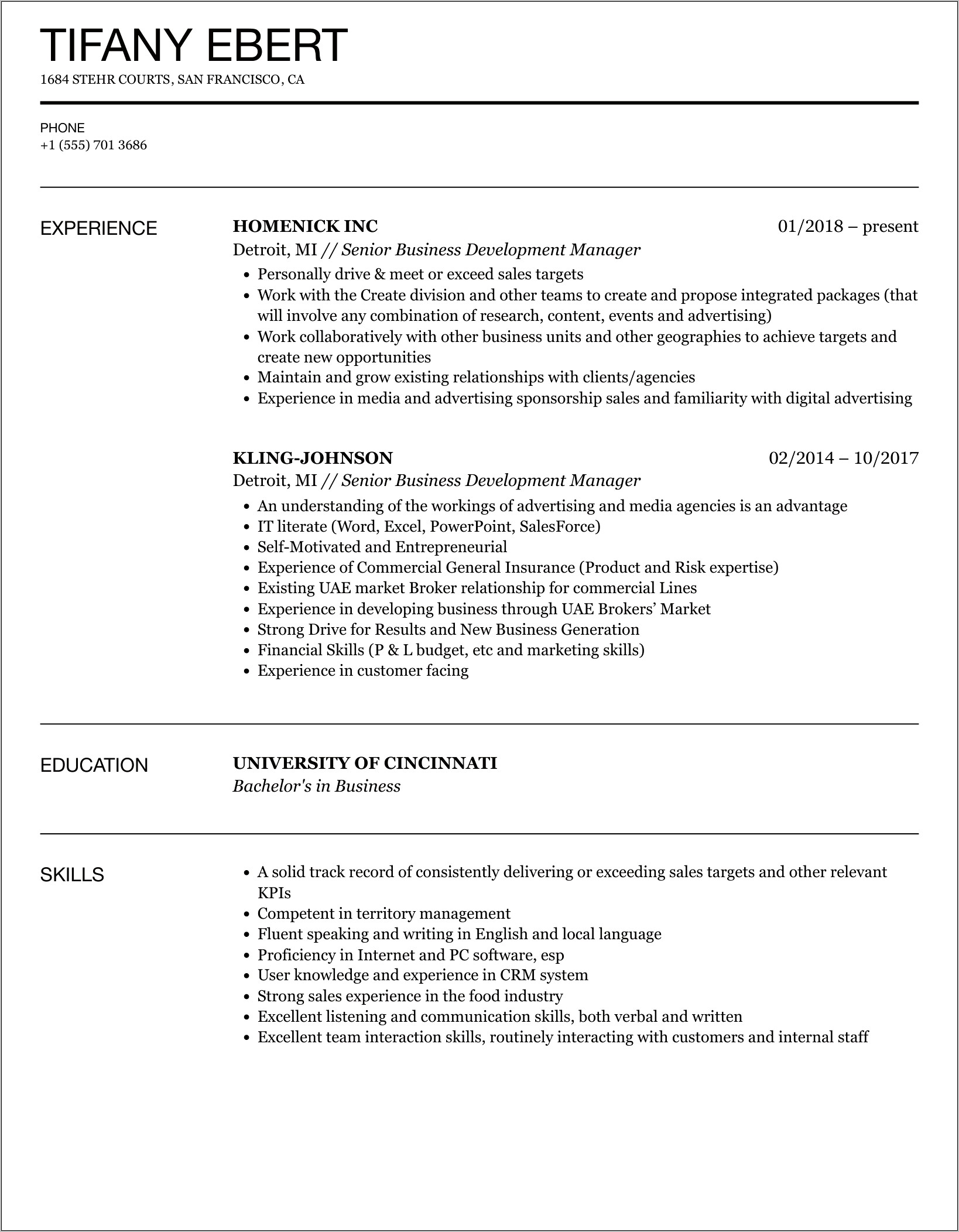 Resume Of Political Canvass Manager