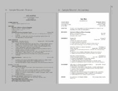 Resume Sample Objectives For Accounting