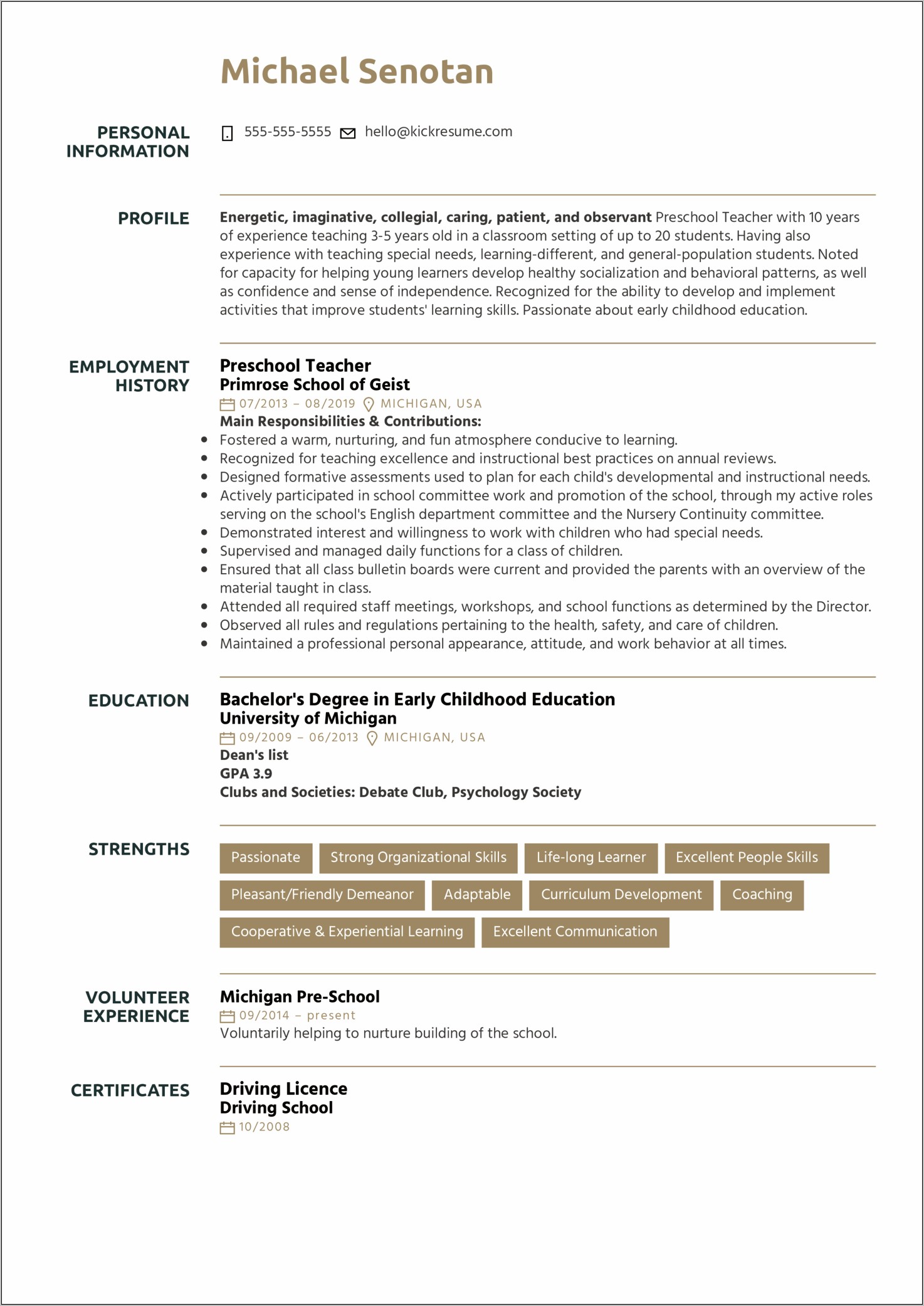 Resume Samples Adjunct Faculty Objectives