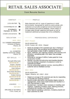 Resume Skills Highlights Customer Service