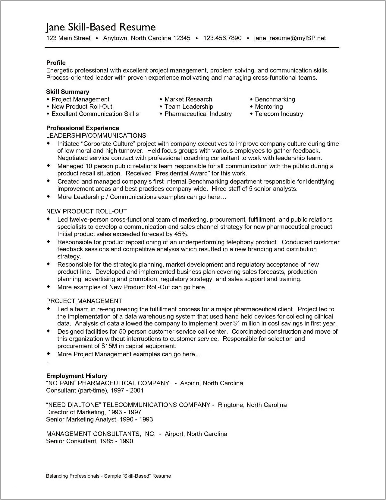 Resume Summary About Interpersonal Skills