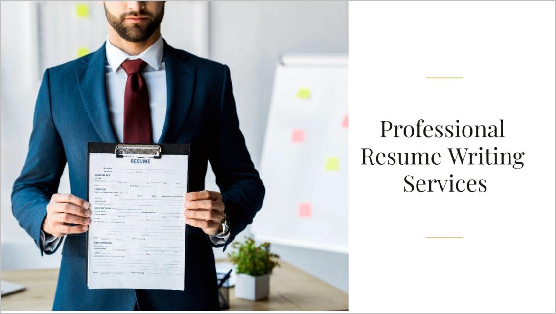 Resume Writing Servicefor Management Position