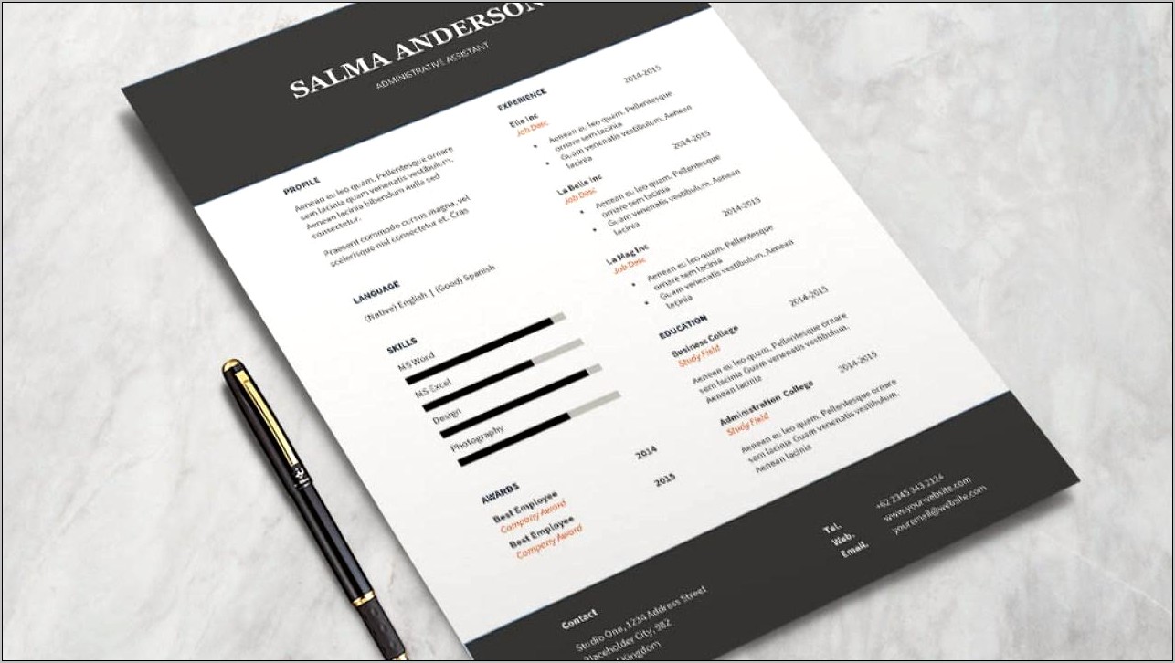 Sample Administrative Assistant Resume 2014