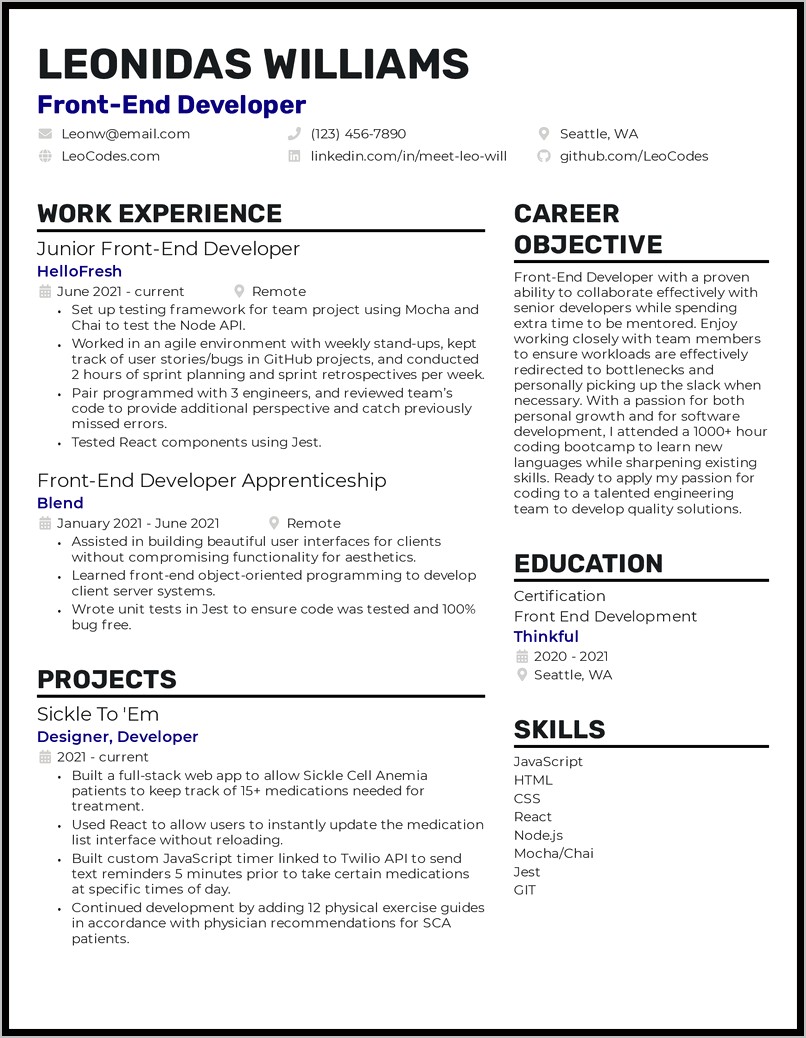 Sample Resume For As400 Developer