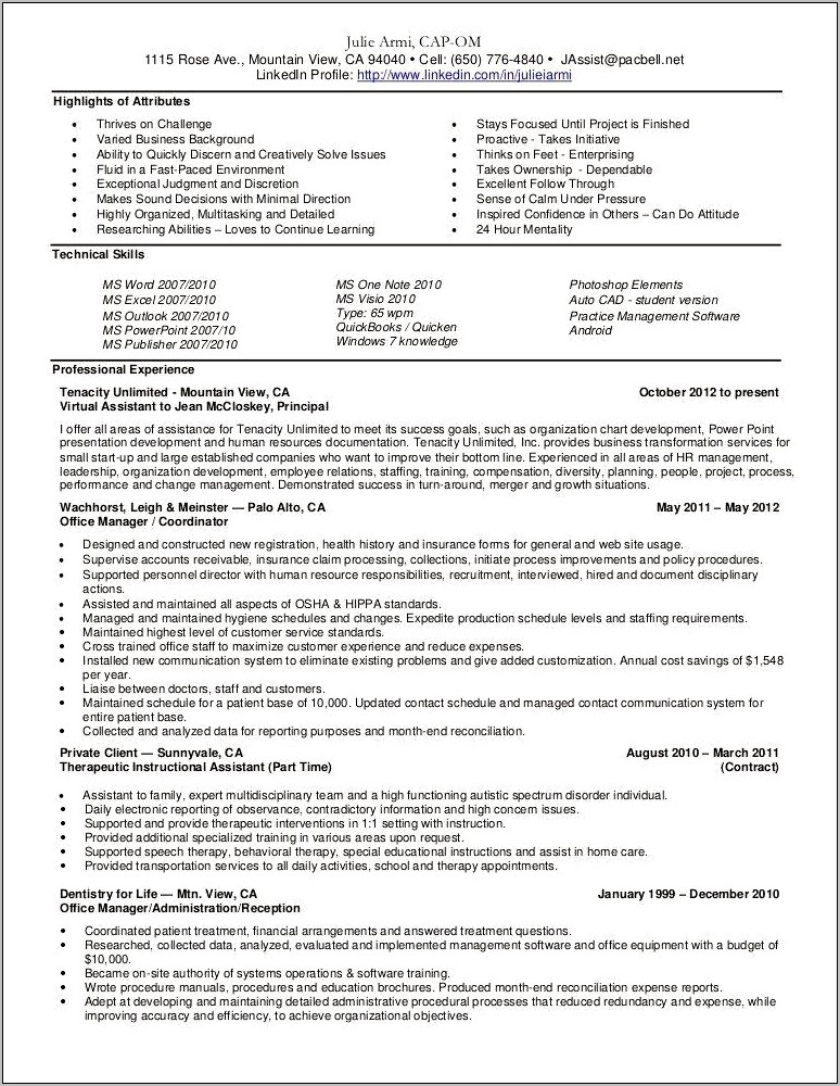 Service Coordinator Job Description Resume