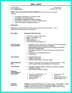 Simple Computer Skills For Resume