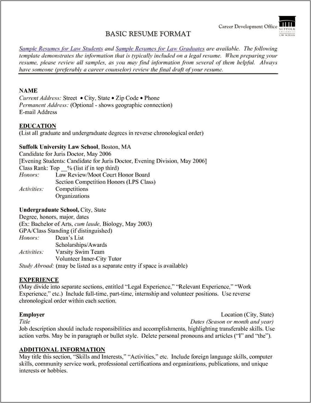 Skills And Highlights For Resume