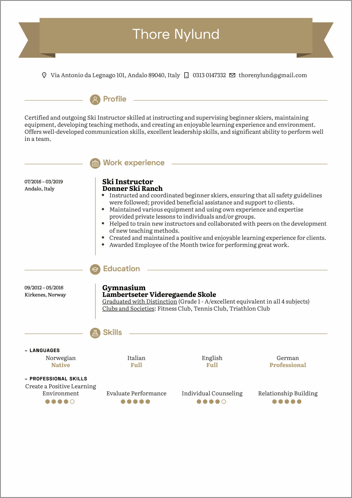 Skills For Creating For Resumes