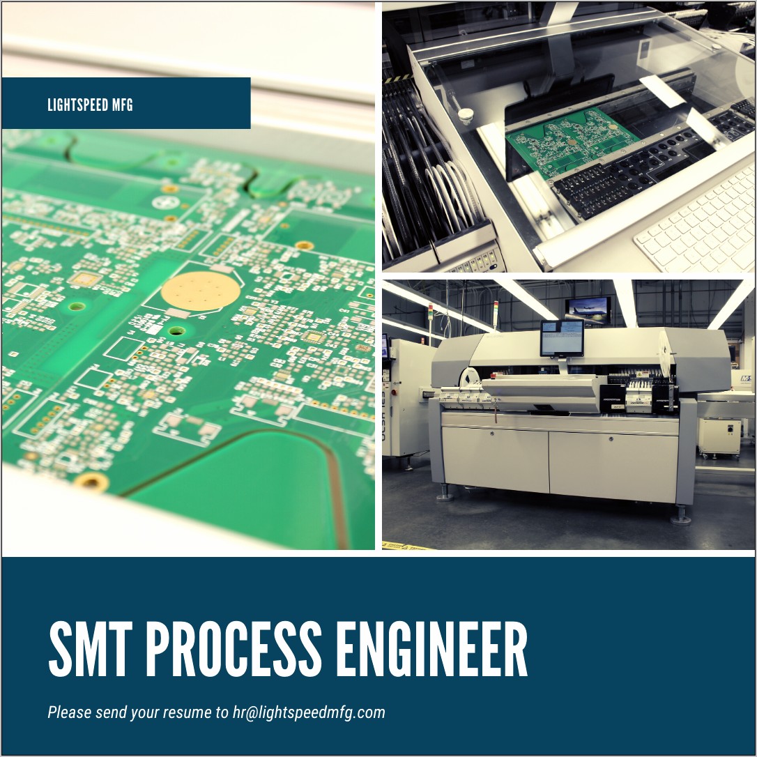 Smt Process Engineer Resume Sample