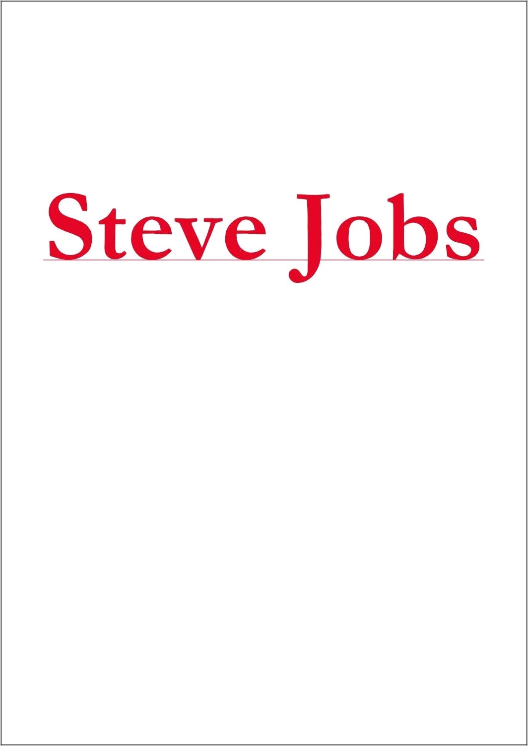 Steve Jobs Resumen Por Capitulos