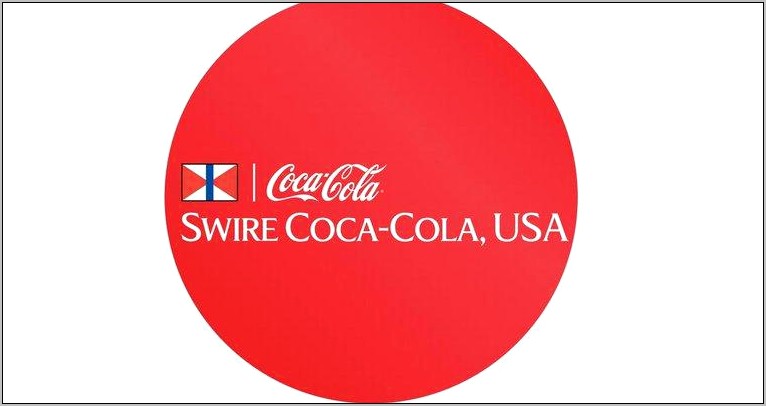 Swire Coca Cola Resume Examples
