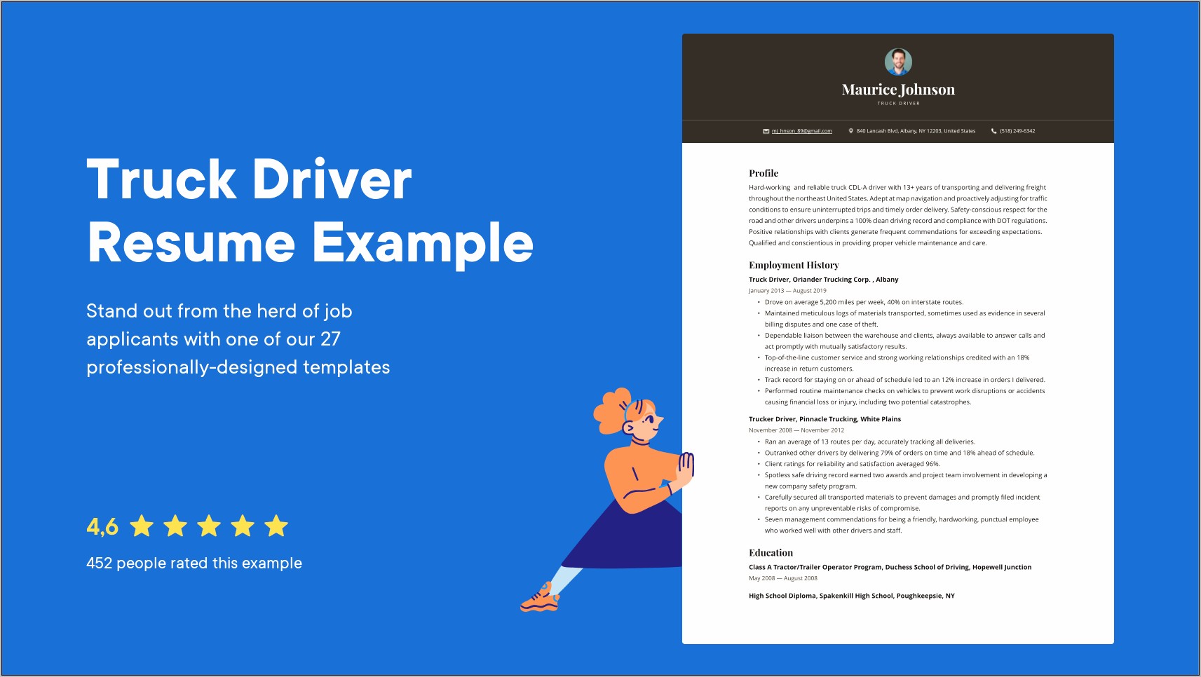 Truck Driver Resume Objective Statement