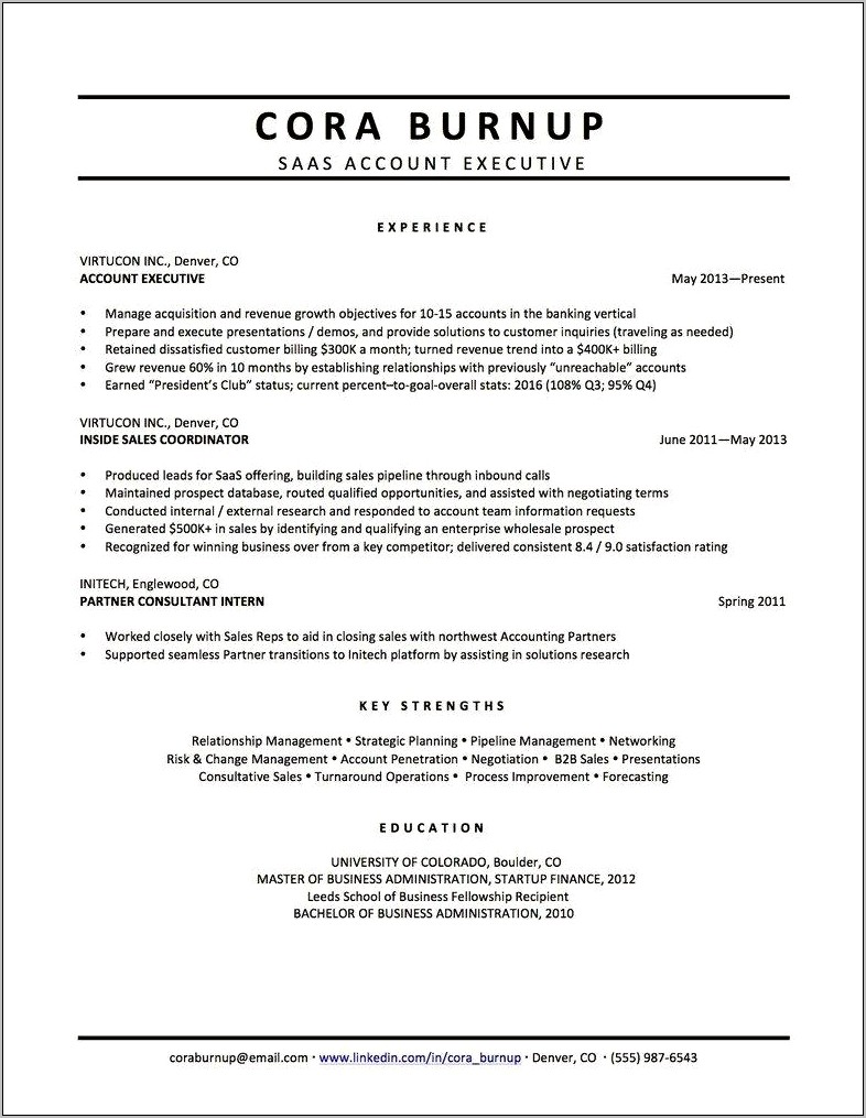 Two Jobs Same Experience Resume