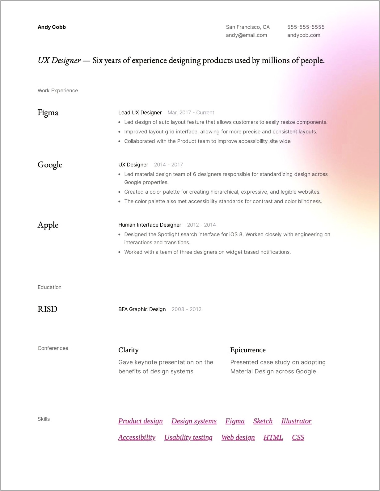Ui Ux Designer Jobs Resume