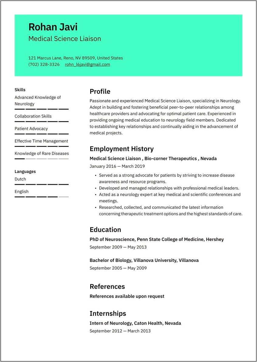 United Therapeutics Job Description Resume