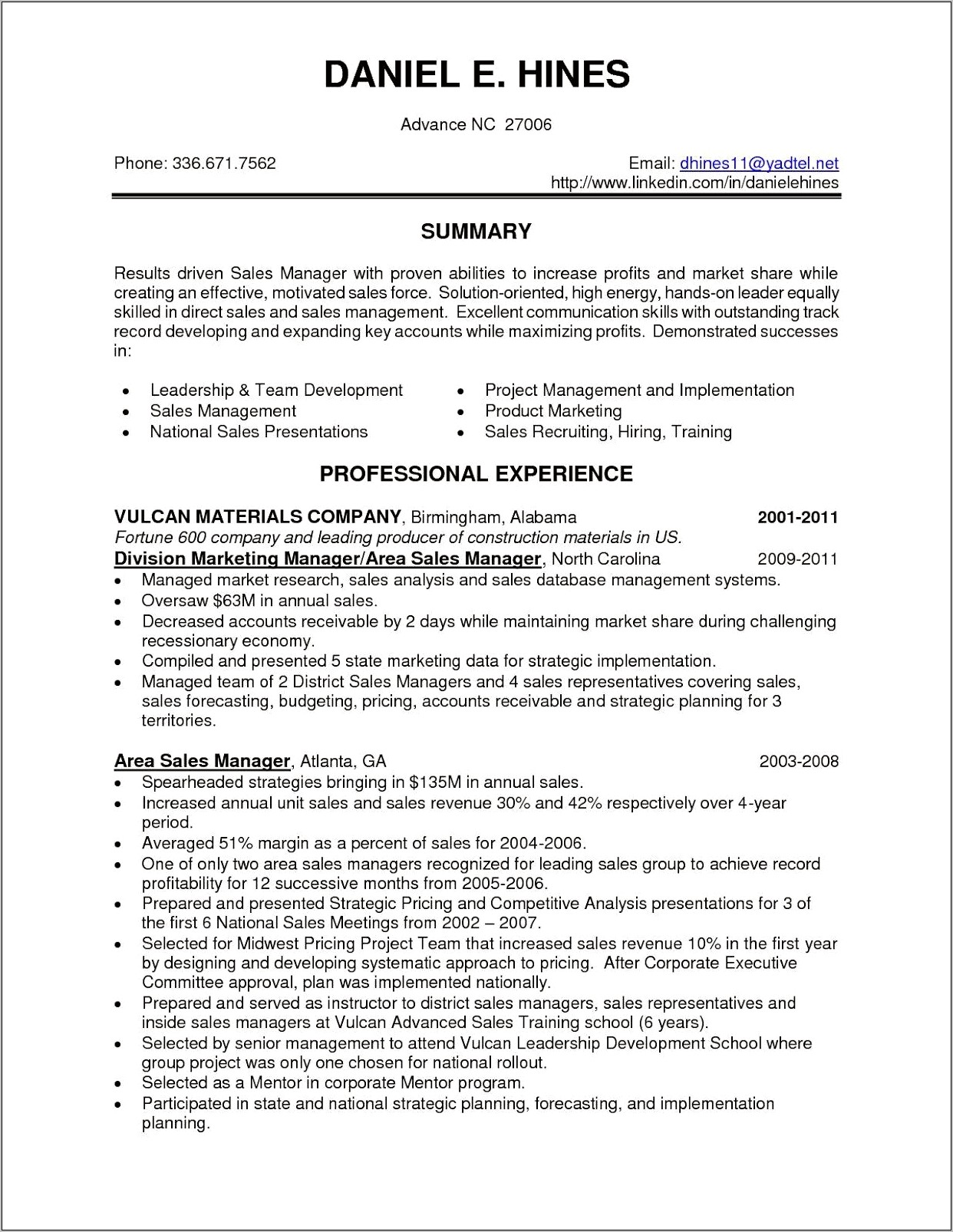 Write About Yourself Sample Resume